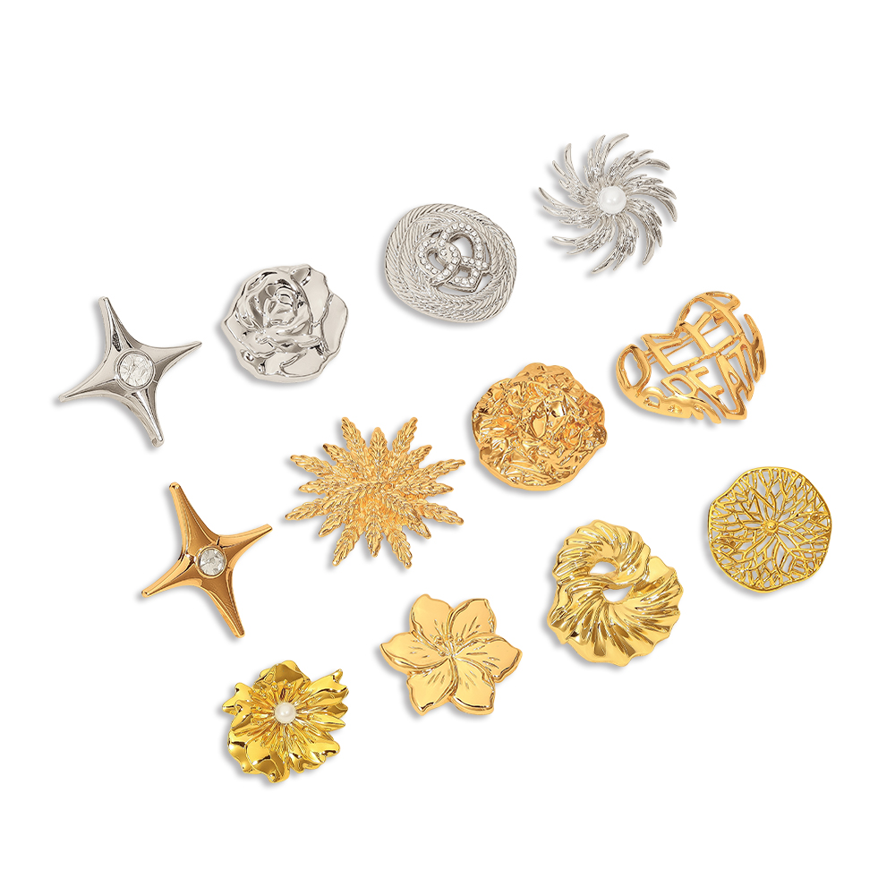 customized metal brooch pins collection