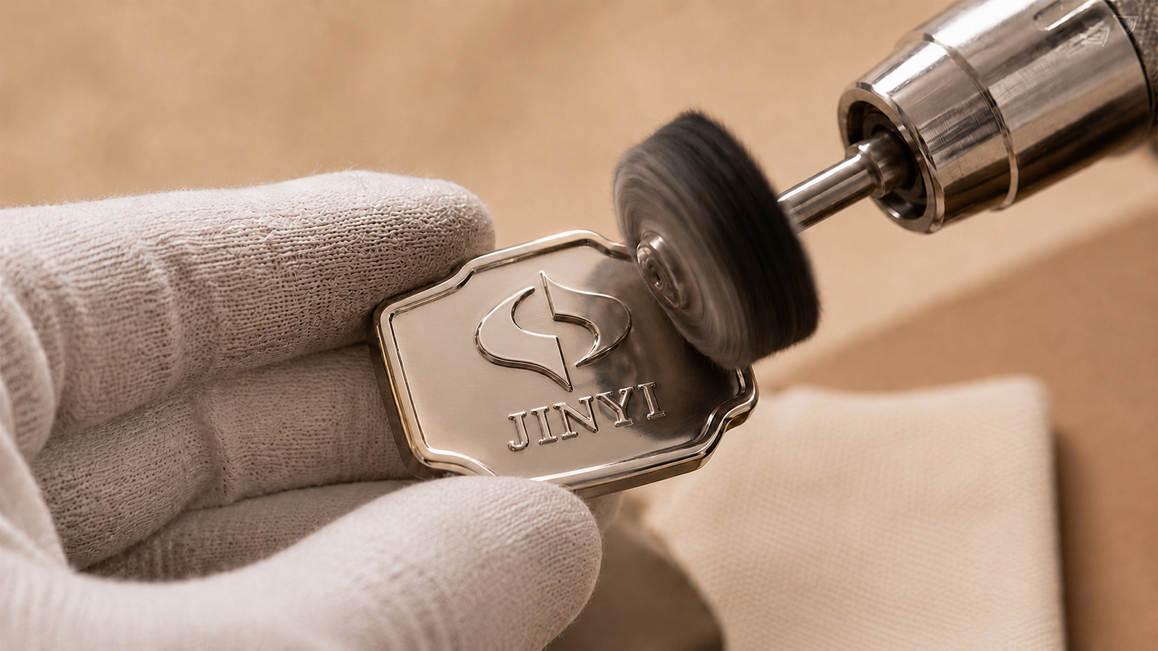 custom metal tag polishing for smooth edges and refined surface finish