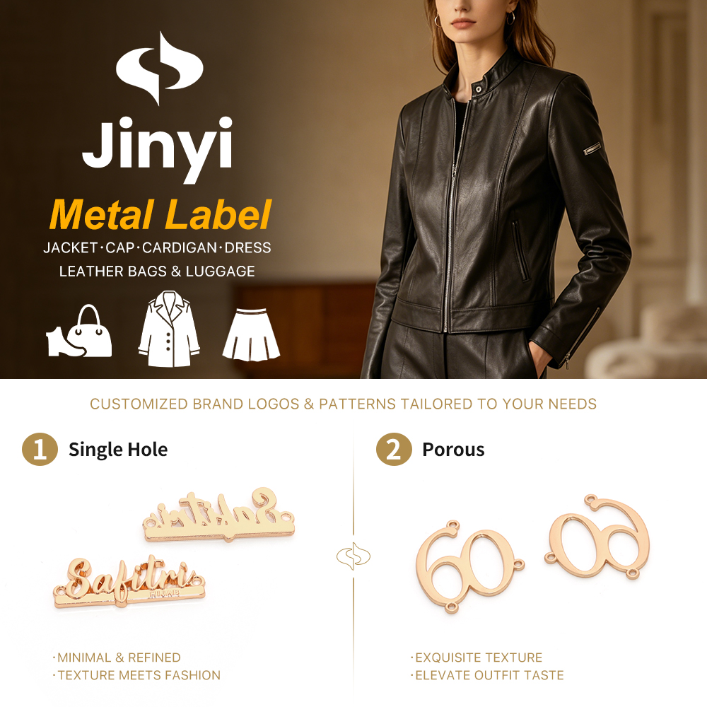 Custom Metal Letter Logos for Apparel