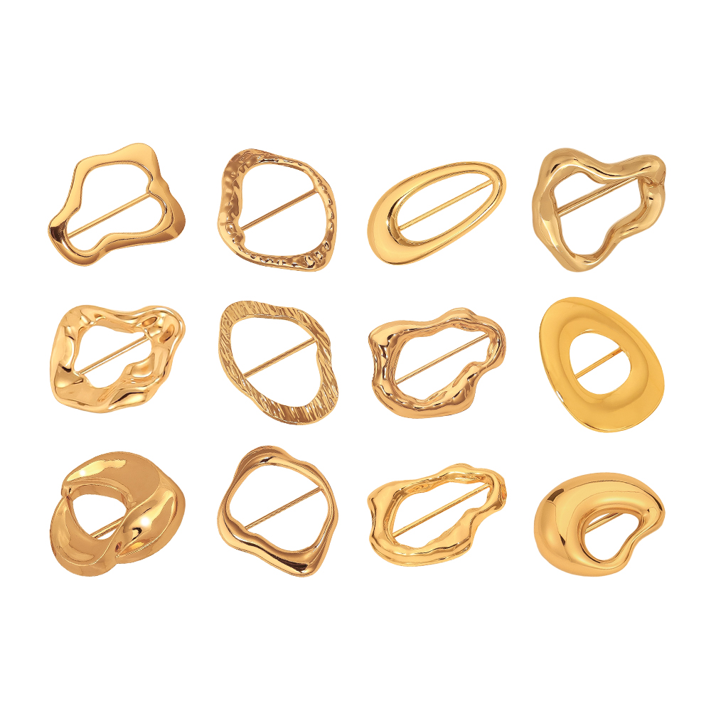 Irregular Shape Metal Slider Buckles