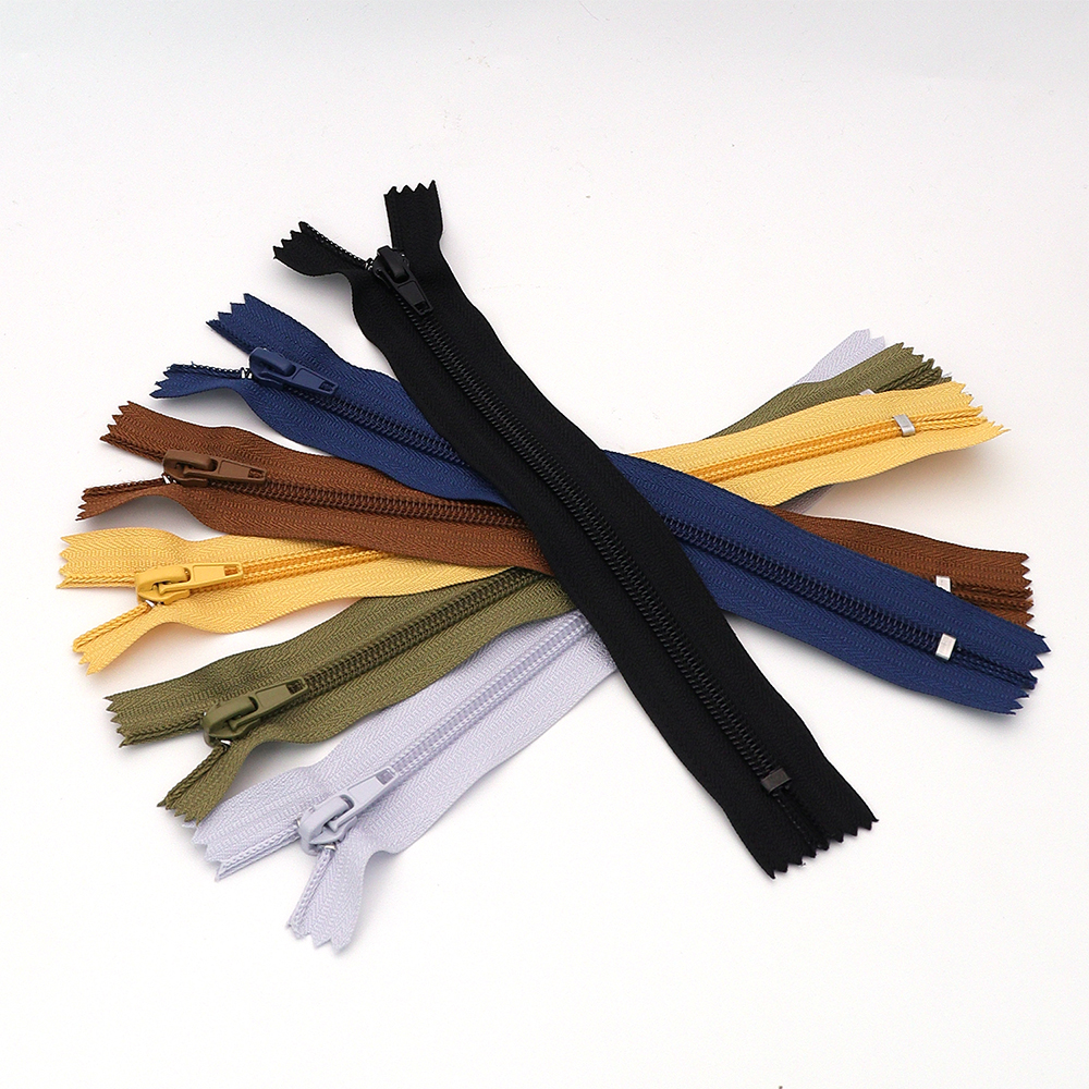 Dark Tone Nylon Coil Garment Zippers