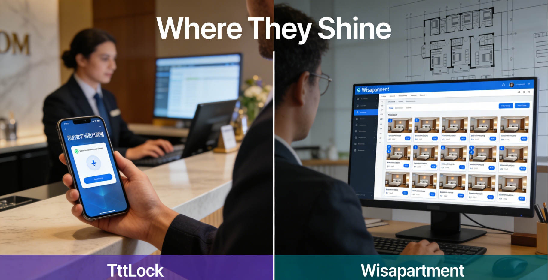 TTLock vs. Wisapartment: Decoding the Best Smart Lock Platform for Your Property