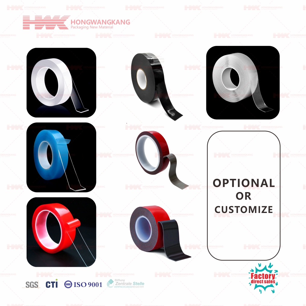 High holding force acrylic tape