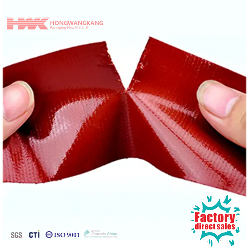 Le ruban rouge HWK est résistant à l'usure, aux hautes températures, imperméable et étanche, adapté aux conduites extérieures