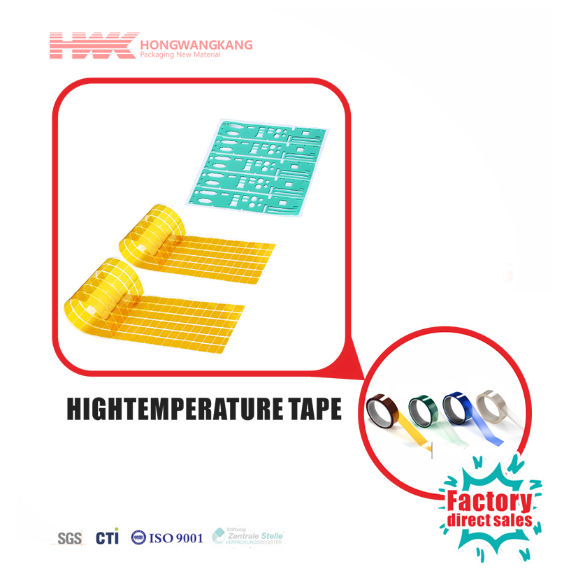Tape Teampláid Ard-Theampra ón Fhógair HWK, Tape Adhäsiv Ildroighthe don dTeampra don nEilectraic