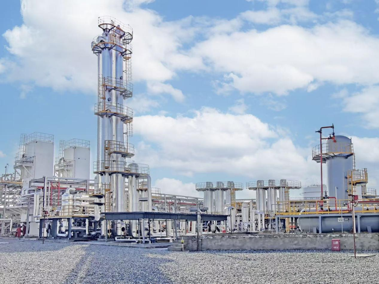 impianto LNG da 300.000Nm3/giorno (10MMSCFD) nella provincia di Shaanxi