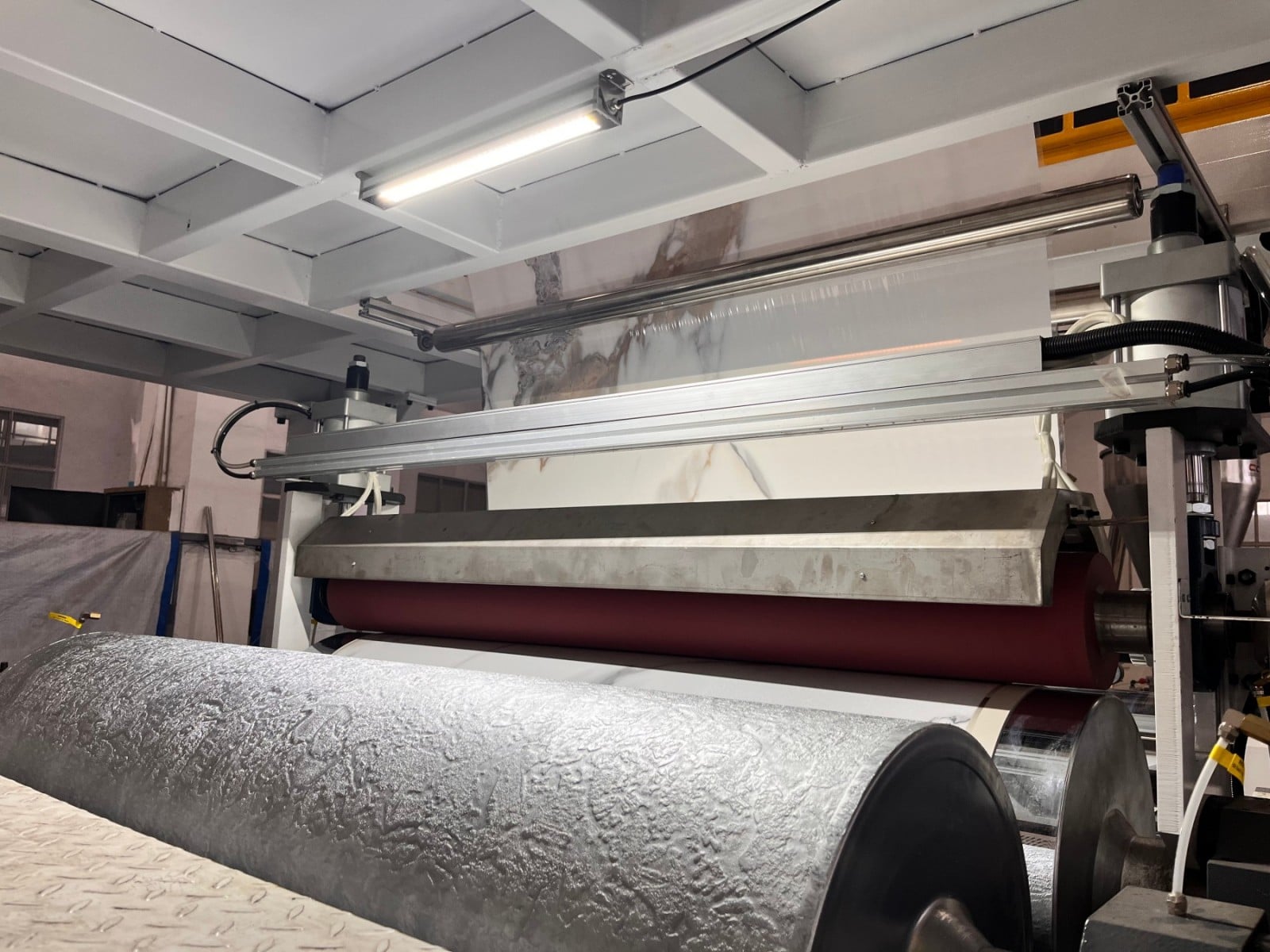 PVC marble sheet production line 3.JPG