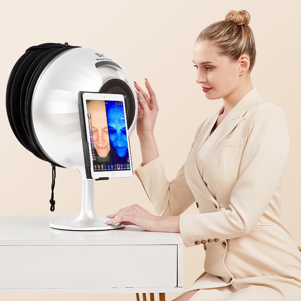 Commercial Skin Analyzer Solution for Skincare Brand Experience Stores