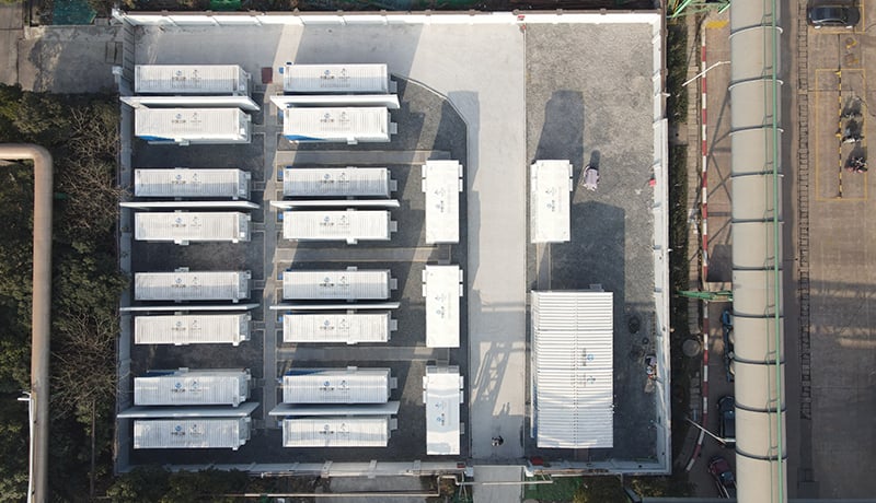 projecte d’emmagatzematge d’energia industrial i comercial de 10 MW-39 MWh a Changzhou, Jiangsu