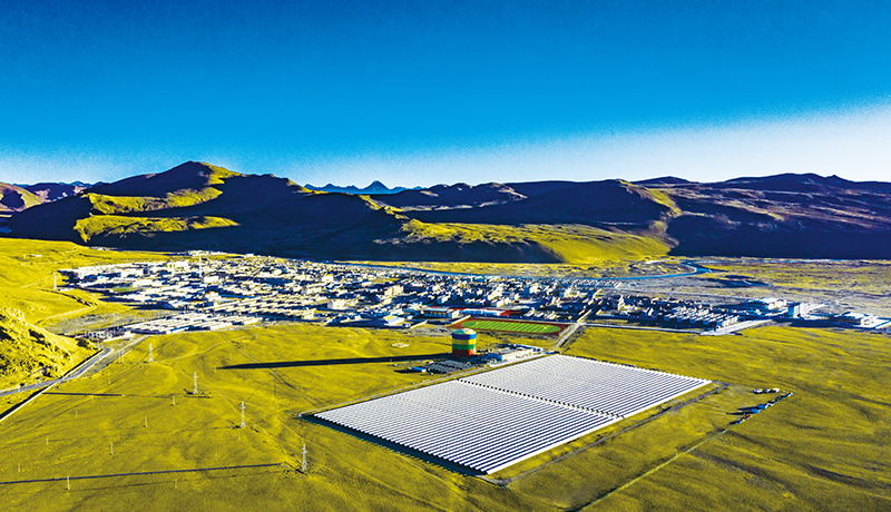 Projecte tibetà de calefacció neta amb emmagatzematge tèrmic estacional solar a gran escala