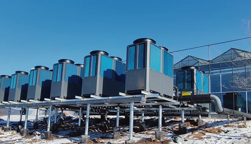 Projecte de calefacció neta amb bomba de calor d’aire per al món de gel i neu de Qipanshan, Shenyang