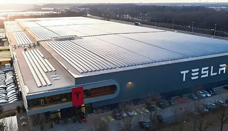 Projecte d’aigua calenta neta per a la Gigafactory de Tesla a Xangai