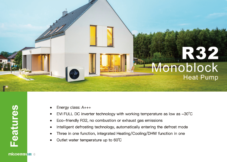 Micoe R32 DC Inverter Heat Pump Water Heater supplier