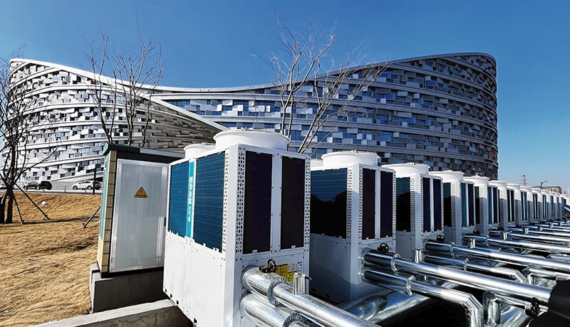 Projecte de calefacció i refrigeració neta de la Biblioteca i Centre Cultural de la Ciutat Universitària de Qingdao