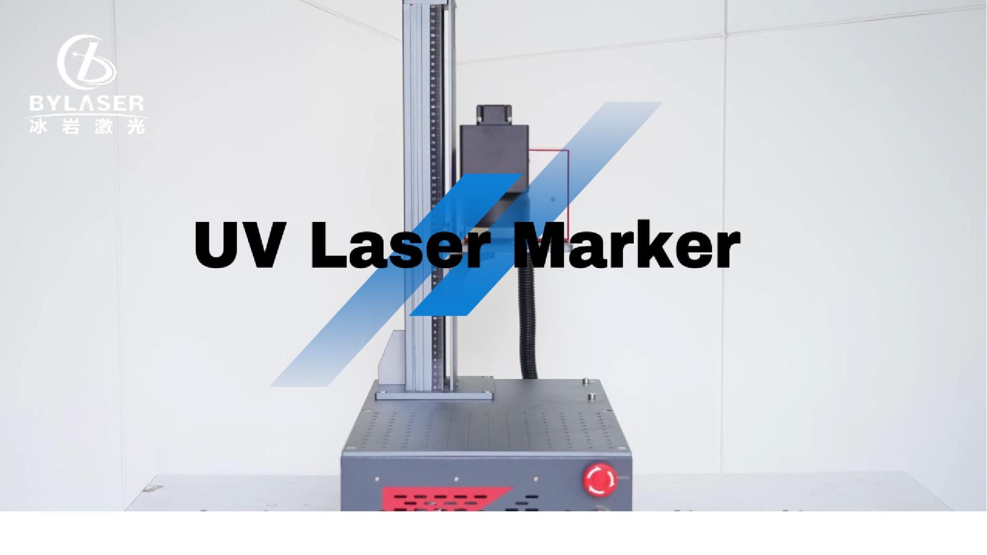 BY Laser Neue Desktop-Kompakt-Luftgekühlte UV-Laser-Markierungsanlage