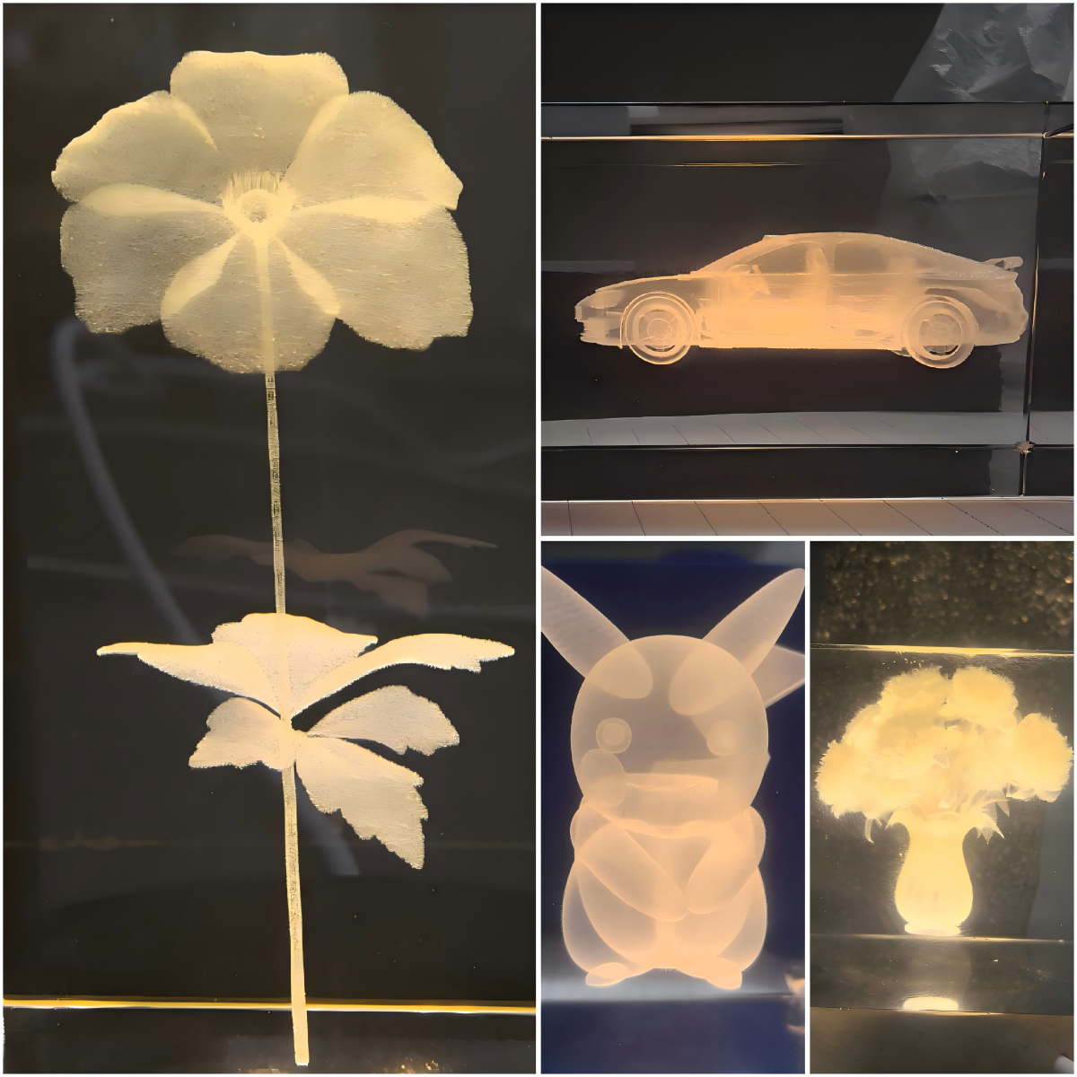 3D UV-Laser-Kristallglas-Gravurmaschine