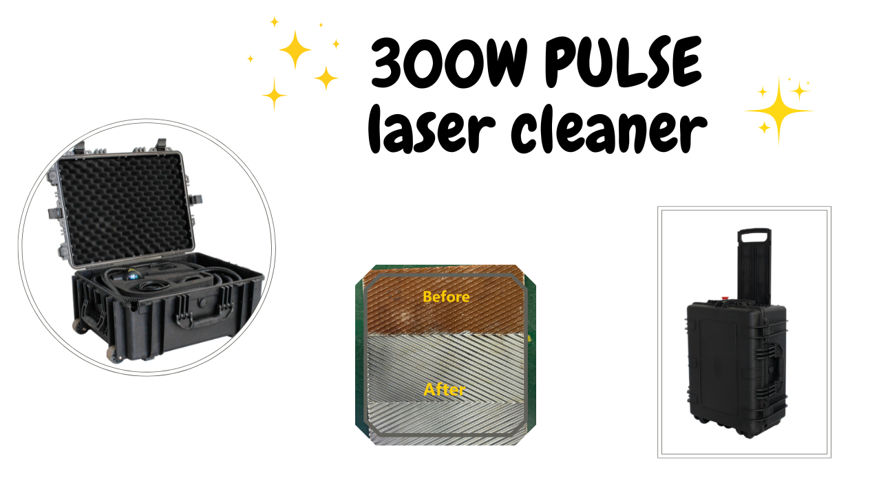 BY Laser 300W Impuls-Laserreinigungsanlage