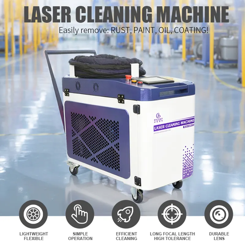 Faserlaser-Reinigungsmaschine: Vielseitige Lösungen für Schwerindustrie