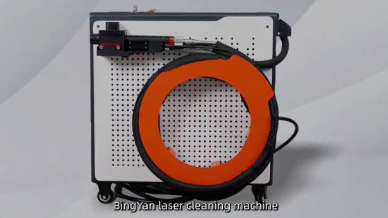 Bingyan Luftgekühlte kontinuierliche Laserreinigungsmaschine 800W/1200w/1500W