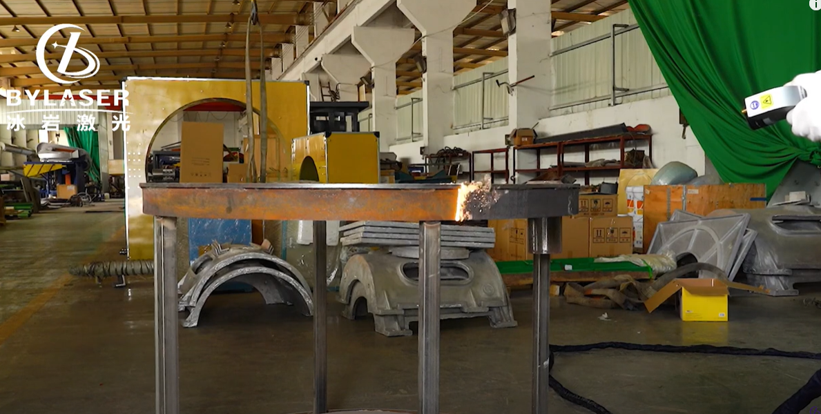 Ist die Entfernung von Rost mittels Laser besser als das Sandstrahlen