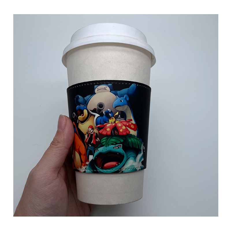 Housse de mug en simili cuir par sublimation