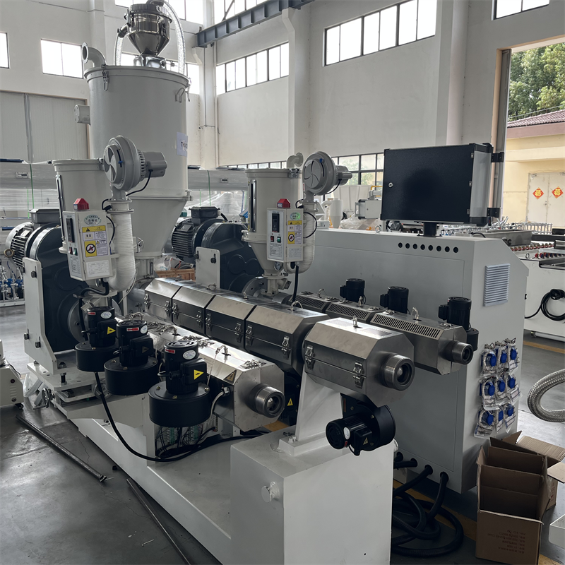 Application of co-extrusion technology in 7-25mm HDPE pipe production line