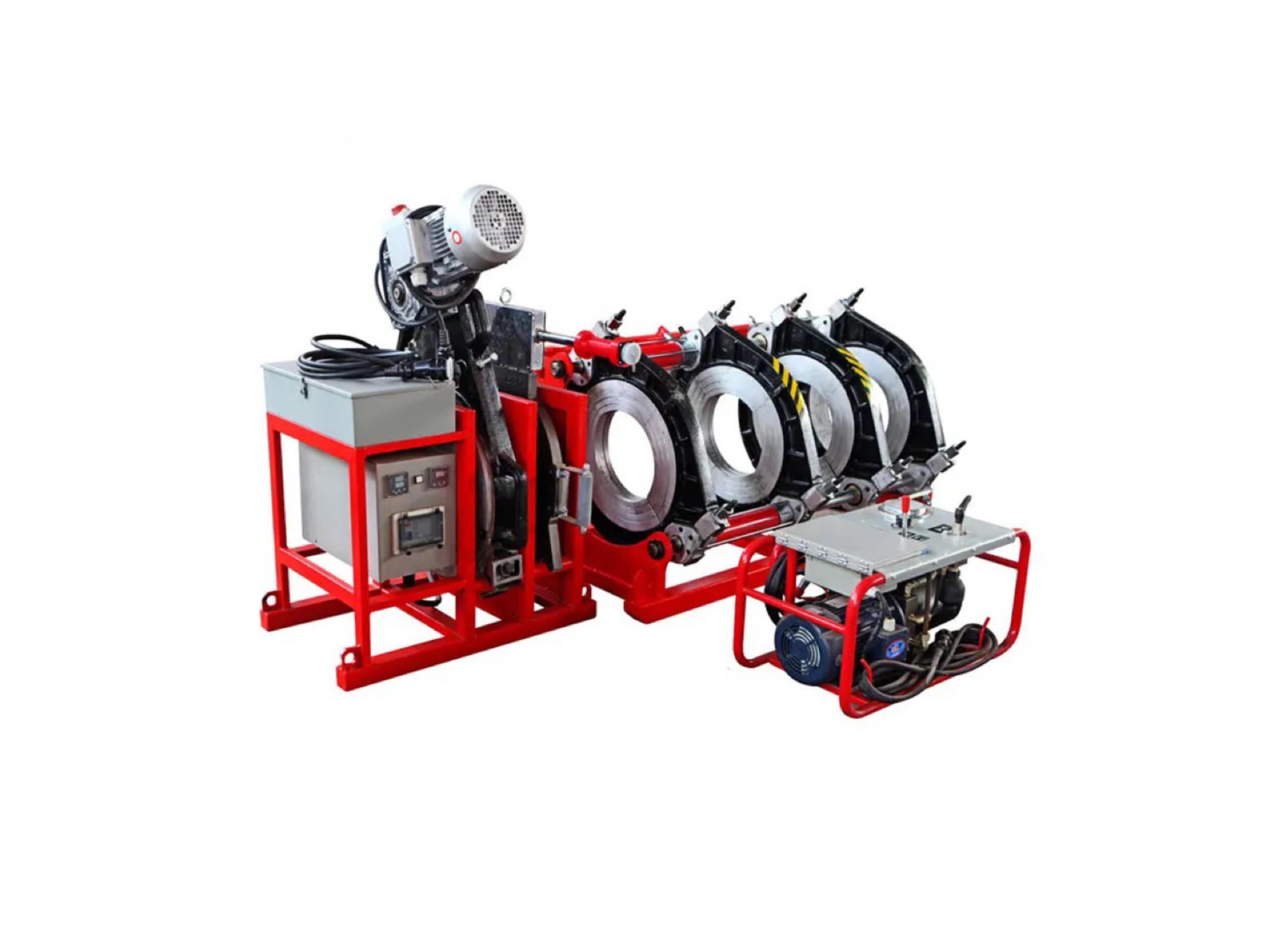 Машина за Сваряване на HDPE Тръби, Инсталиране на HDPE Тръбна Машина