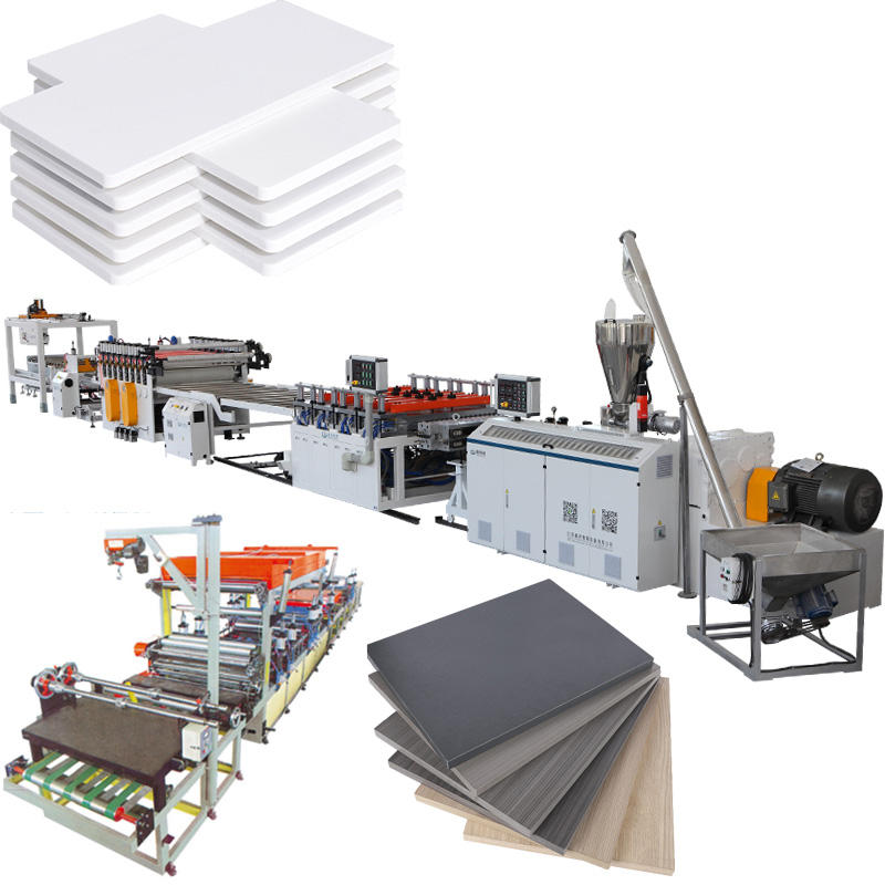 Paano maisasakatuparan ang 1220mm foam board production line upang makagawa ng 3-20mm makapal na advertising board cabinet board wood veneer