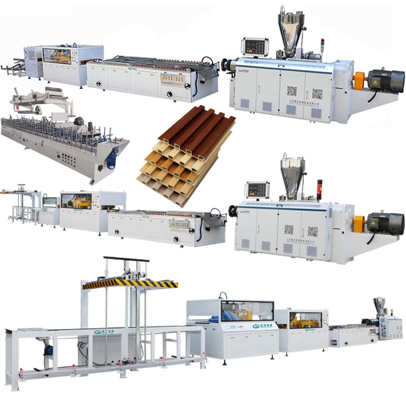 How to use 400mm stone plastic wall panel production line to produce flat wall panels and grid wall panels