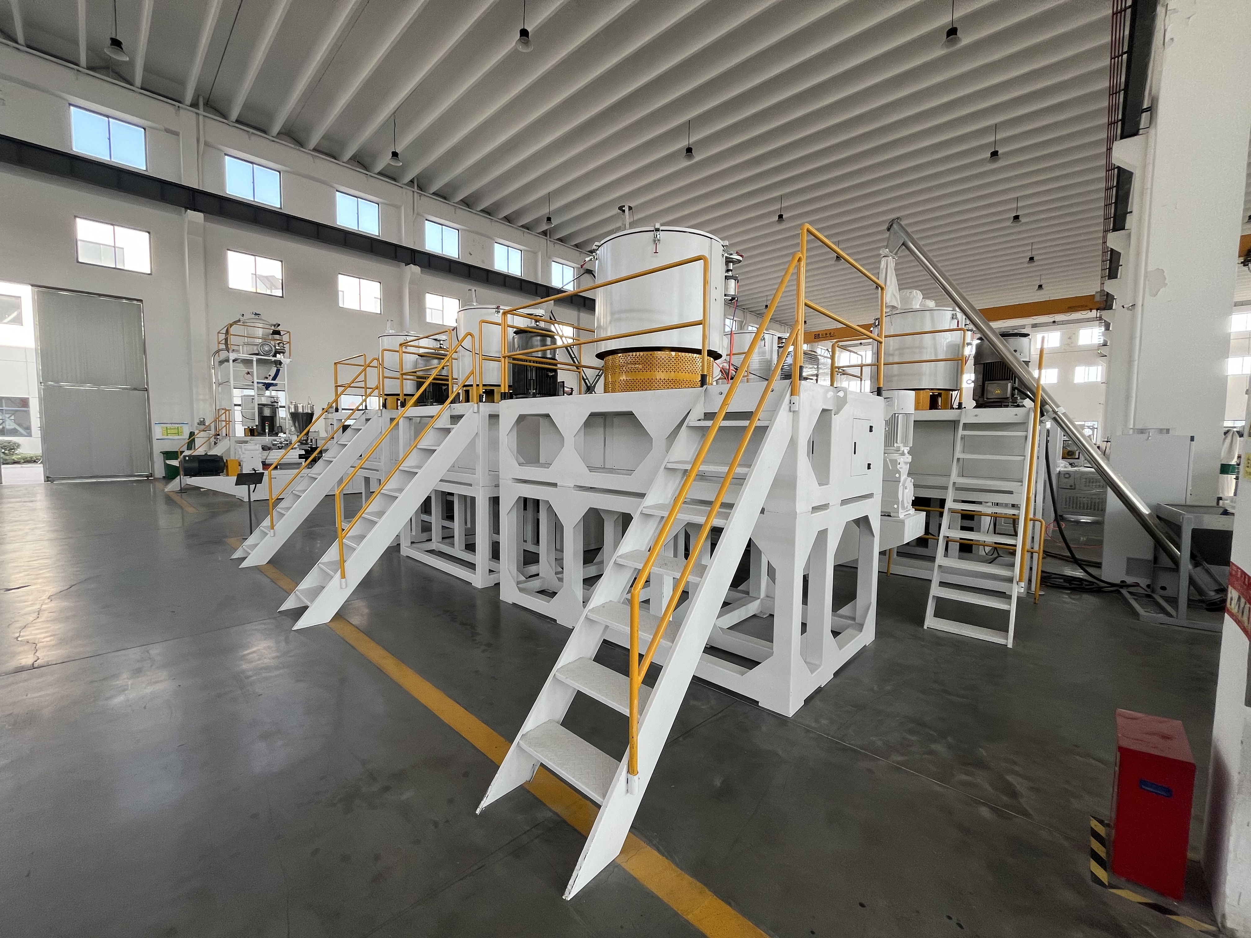 Serie SRL-W Mezclador Horizontal para Mezcla de Plásticos