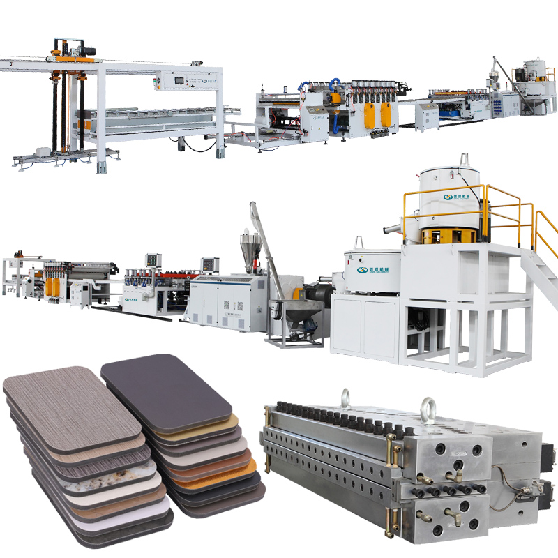 The difference between 1220mm foamed carbon crystal wallboard production line and ordinary foamed board extrusion line