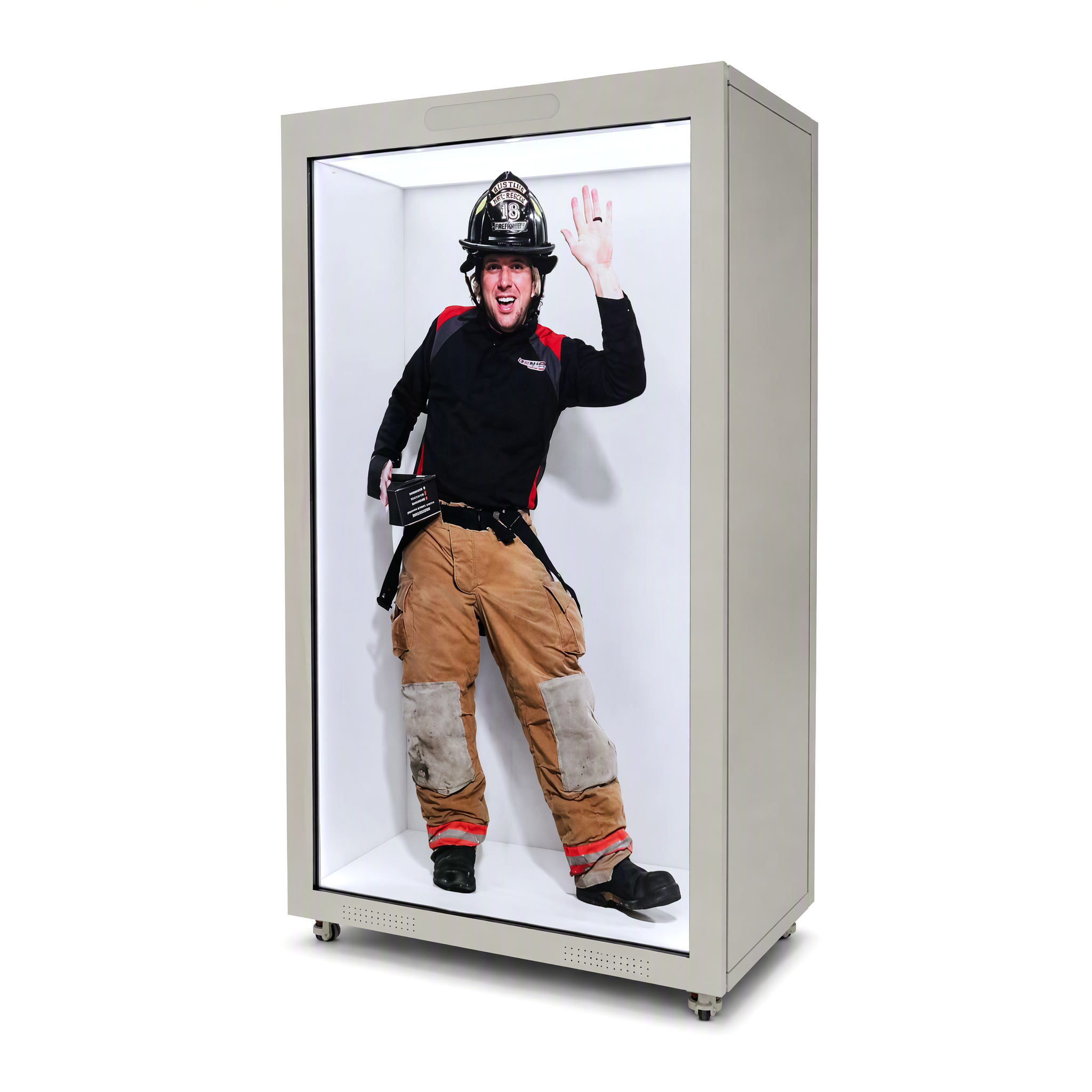 86 Inch LCD Transparent Hologram Display Box 