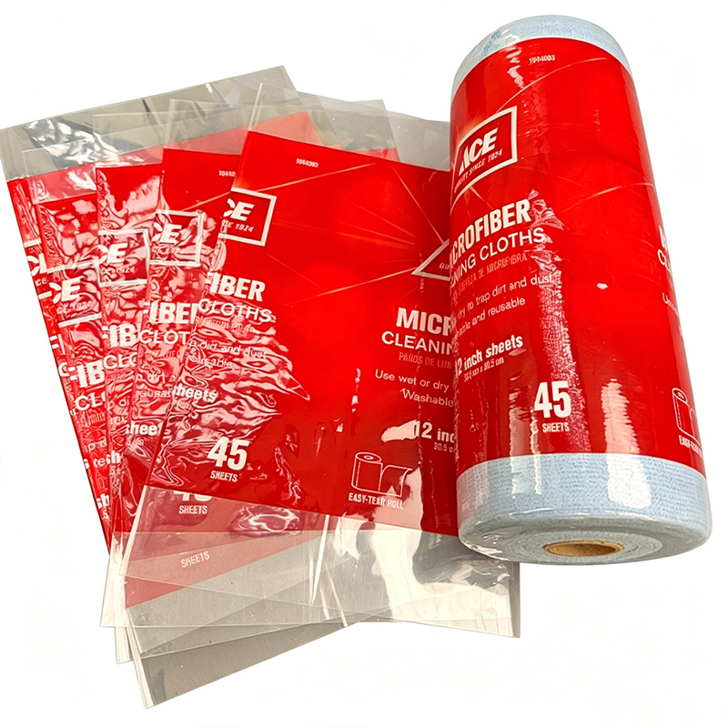 High Quality POF/PVC Shrink Film For Towel Packaging Custom Heat Shrink Film