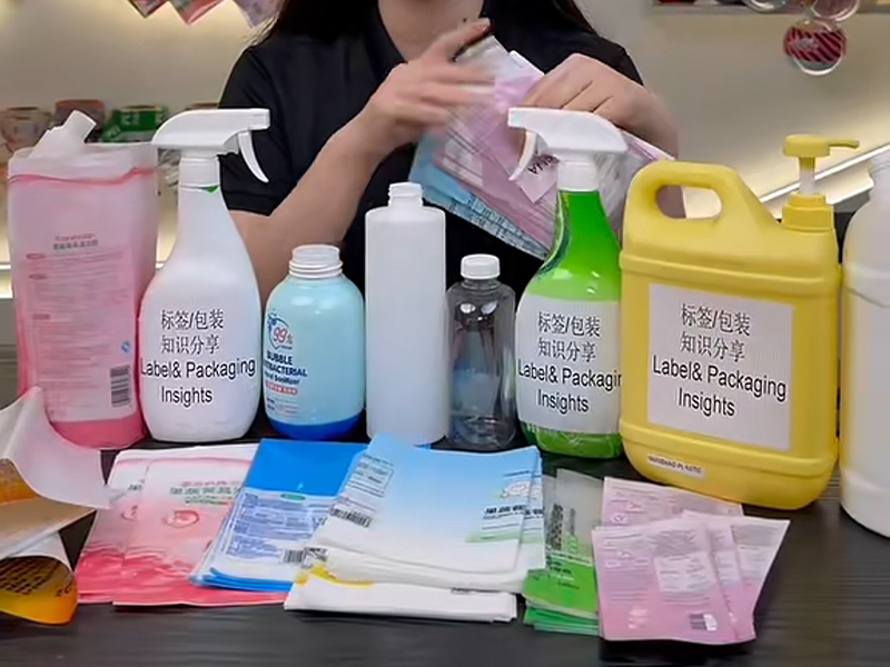 Priting Shrink Sleeve for Home Care
