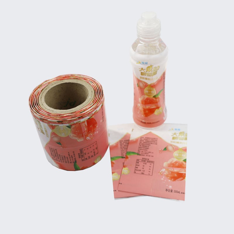 Factory Wholesale Durable PVC PET Shrink Packaging Labels for Beverage Bottles