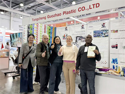 Tongcheng Guozhao Rubber & Plastic Debuts at Russian International Exhibition, Rubber & Plastic Packaging Products Attract Overseas Customers
