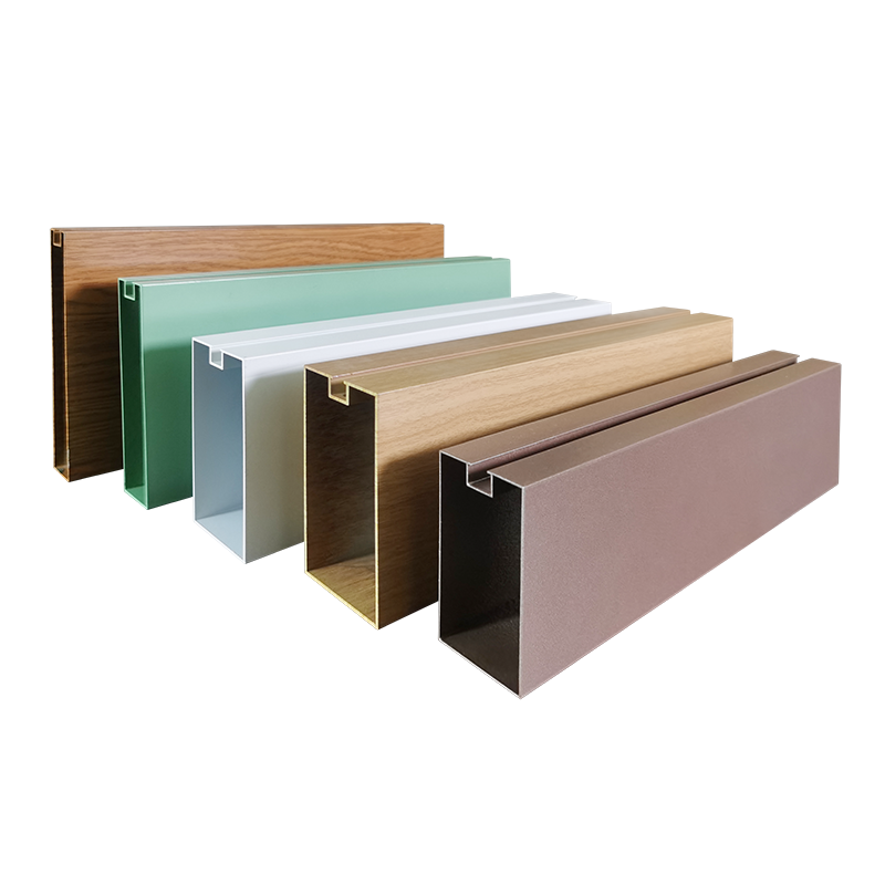 Extruded Baffle Ceiling