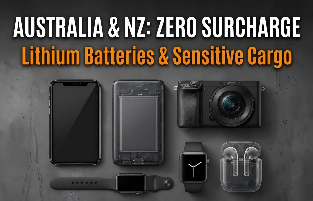  Australia & NZ FBA Restocking: Shipping Sensitive Goods from China with Zero Surcharge