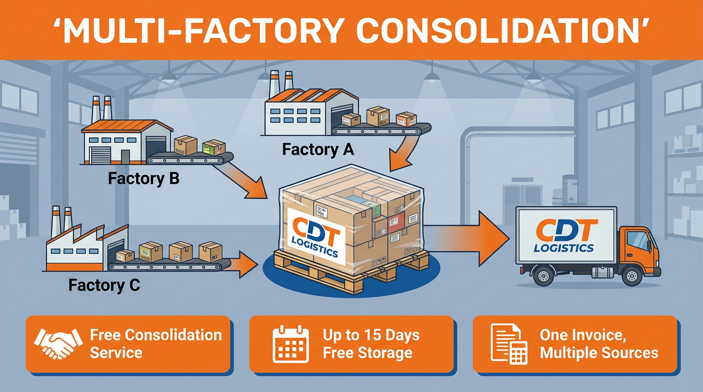 How CDT Ensures On-Time Delivery to Amazon FBA Warehous