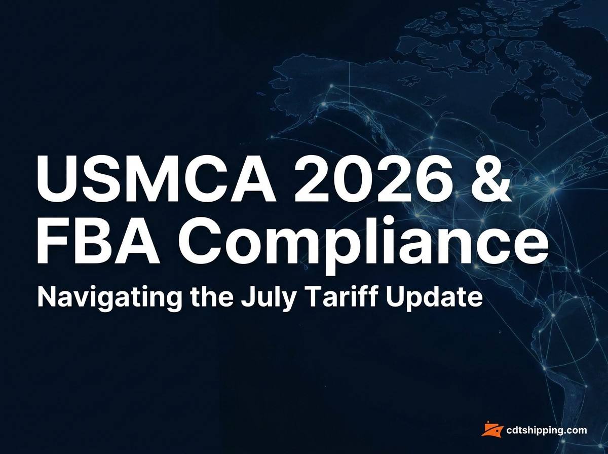  USMCA 2026 & US Customs Policy: What FBA Sellers Must Know About the July Tariff Updates