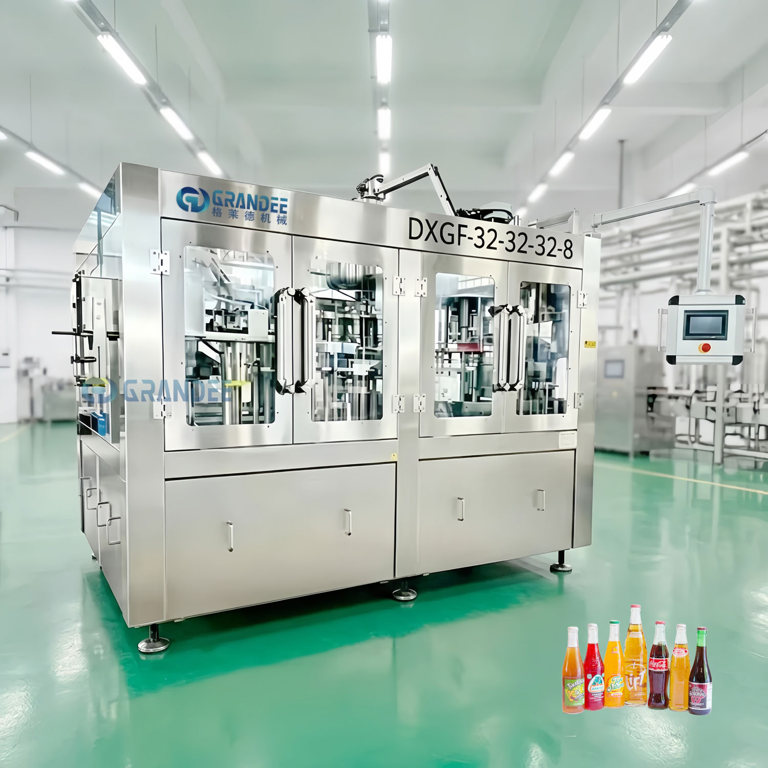 Automatic Glass Bottle Isobar Filling Machine Beer Bottling Machine Carbonated juice Soft Drink Filling Machine