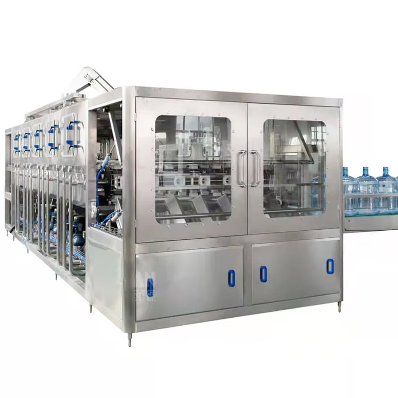 product high speed automatic carbonated csd soft drink combiblock blowing filling capping machine line-29
