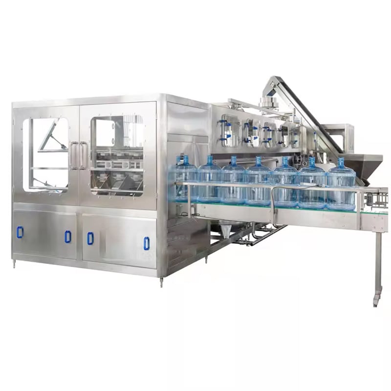 automatic 5 in 1 fruit juice making machine aseptic cold milk washing filling capping machine production line-2