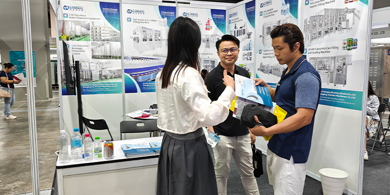GRANDEE MACHINE attend the MIMF exhibition