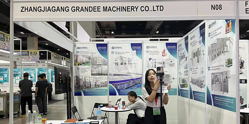 GRANDEE MACHINE attend the MIMF exhibition