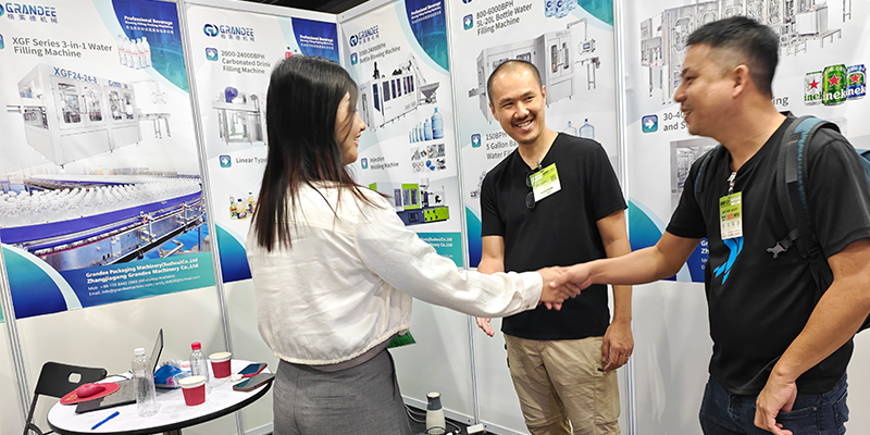 GRANDEE MACHINE attend the MIMF exhibition