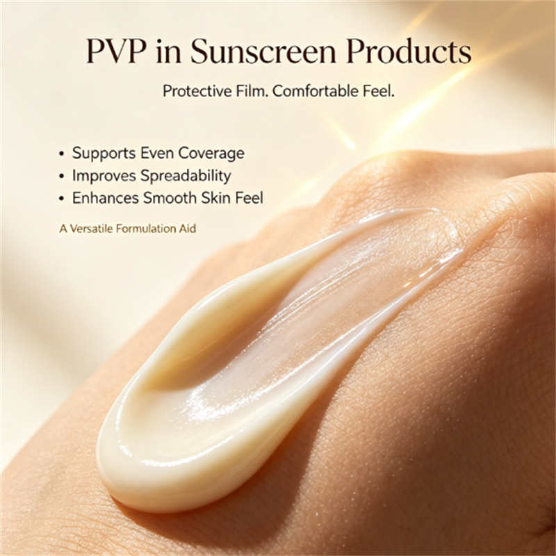 The Application of PVP in Sunscreen Products: Dual Protection of Film Forming Sunscreen and Skin Texture Improvement