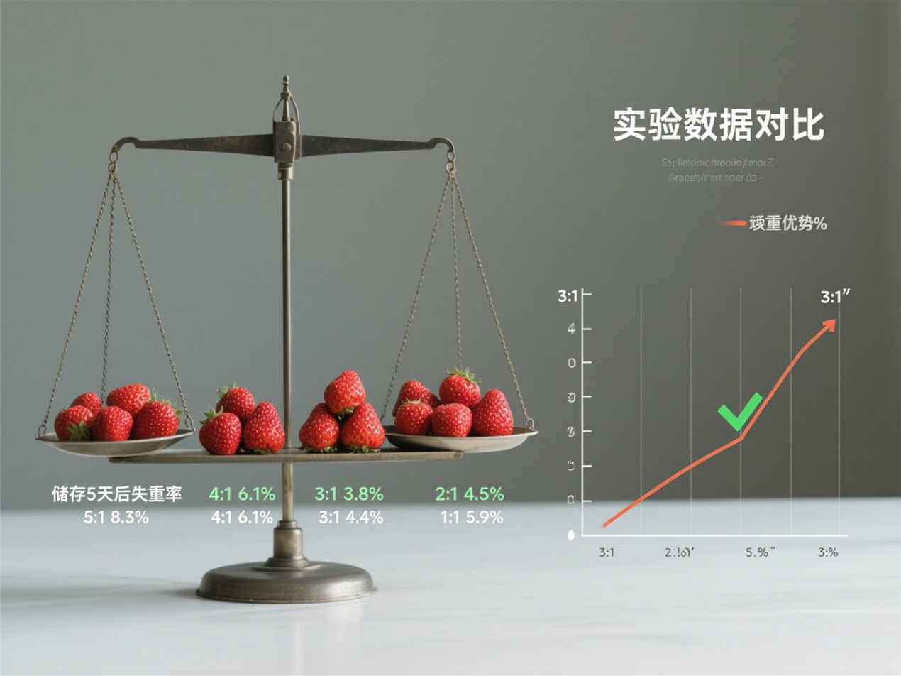 What is the best ratio when PVP and chitosan are used together for preservation ?