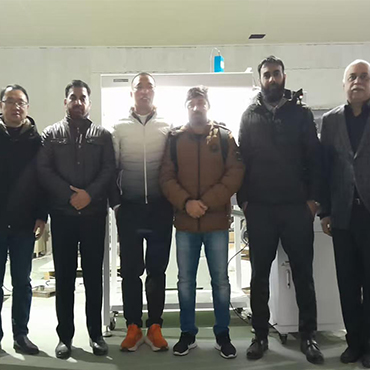 2024.12.5, Customers come to Chinese factories to learn equipment installation and debugging
