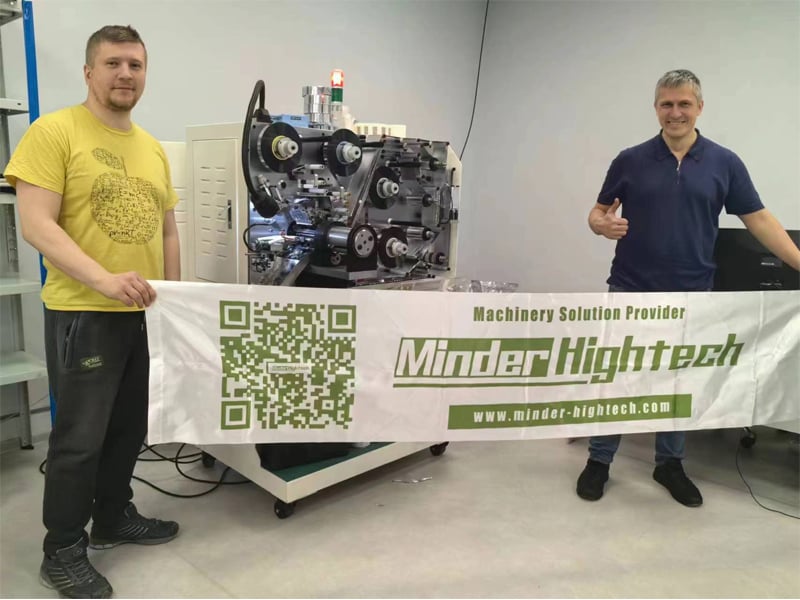 MH's Capacitor Winding Machine in Europe